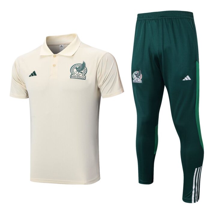 Mexico Away Tracksuit Short Sleeves 2022 2023