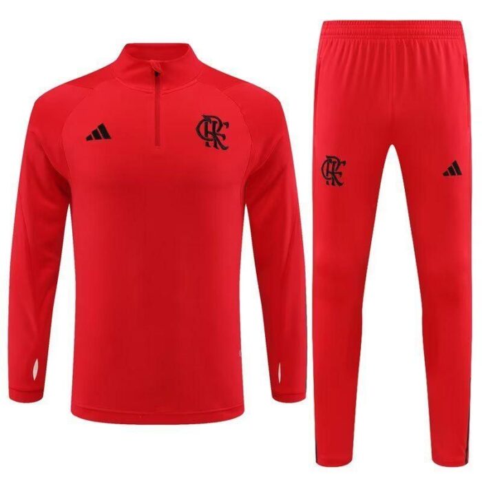 Flamengo Home Tracksuit 2023 2024 - Training