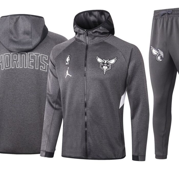 Charlotte Hornets Black Tracksuit 2021 2022