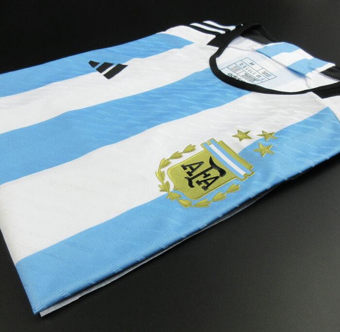 Argentina Home Shirt 2022 2023 - Version Player