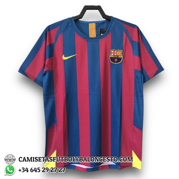 Barcelona Home Shirt 2005 2006