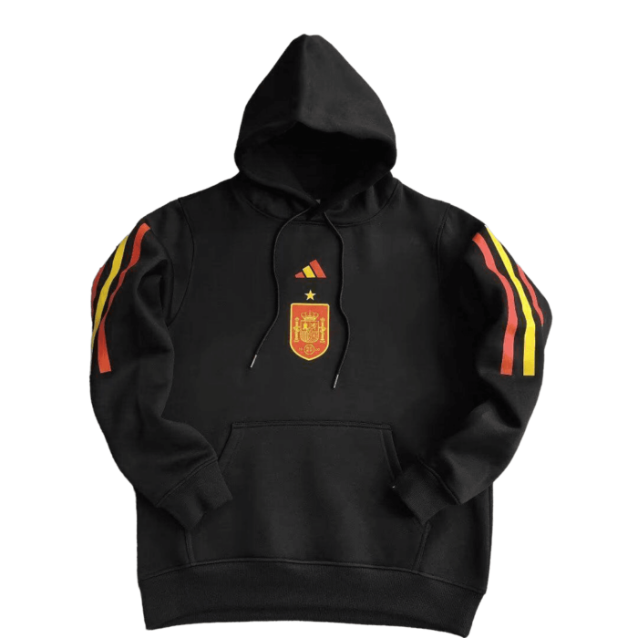 Spain Black Hoodie 2022 2023