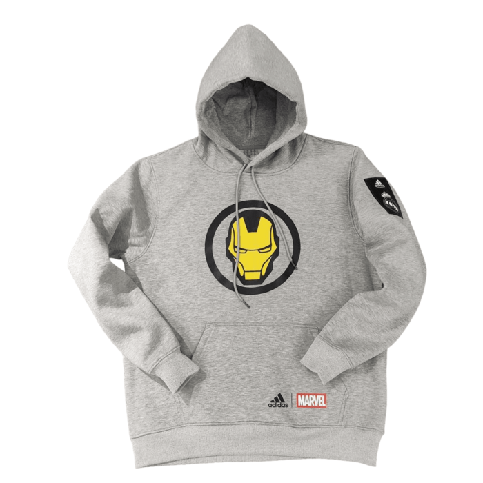 Madrid x Marvel Gray Hoodie 2022 2023