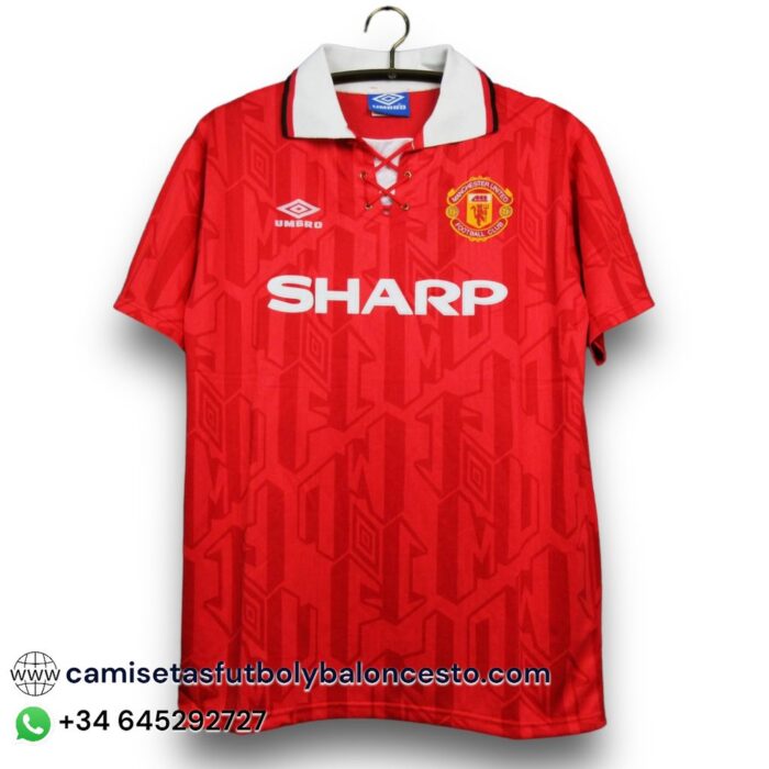 Manchester United Home Shirt 1992 1994