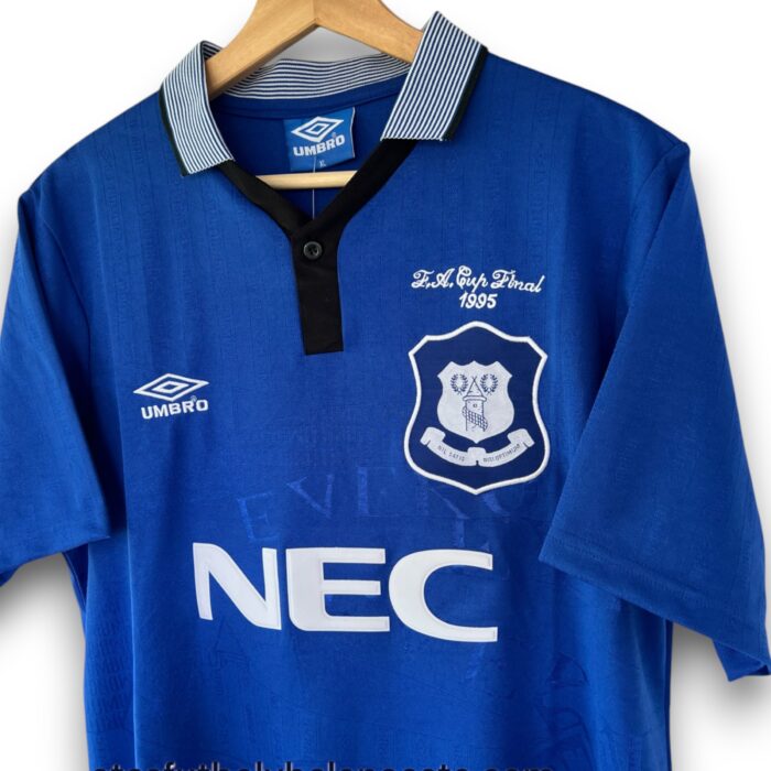Everton Home Cup Final Shirt 1994 1995 - Image 2