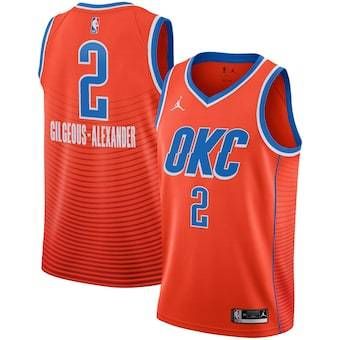 Oklahoma City Thunder Statement Shirt 2020 2021