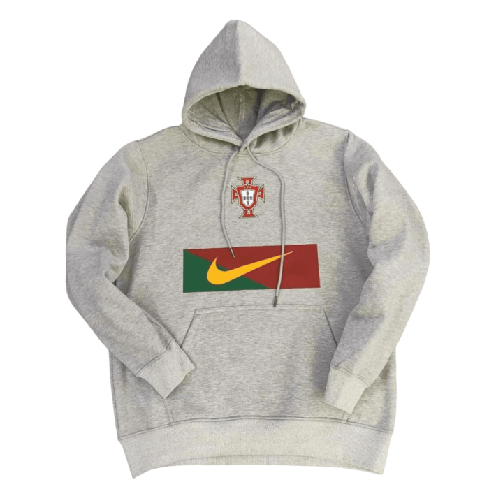 Portugal Gray Hoodie 2022 2023