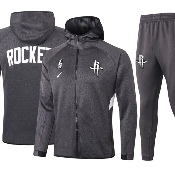 Houston Rockets Black Tracksuit 2021 2022