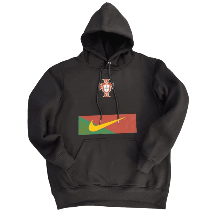 Portugal Black Hoodie 2022 2023