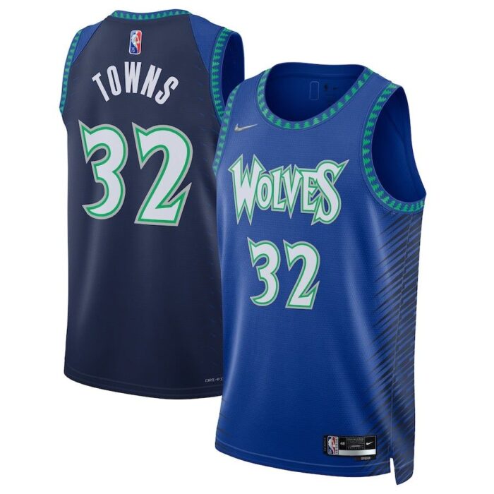 Minnesota Timberwolves City Edition Shirt 2021 2022