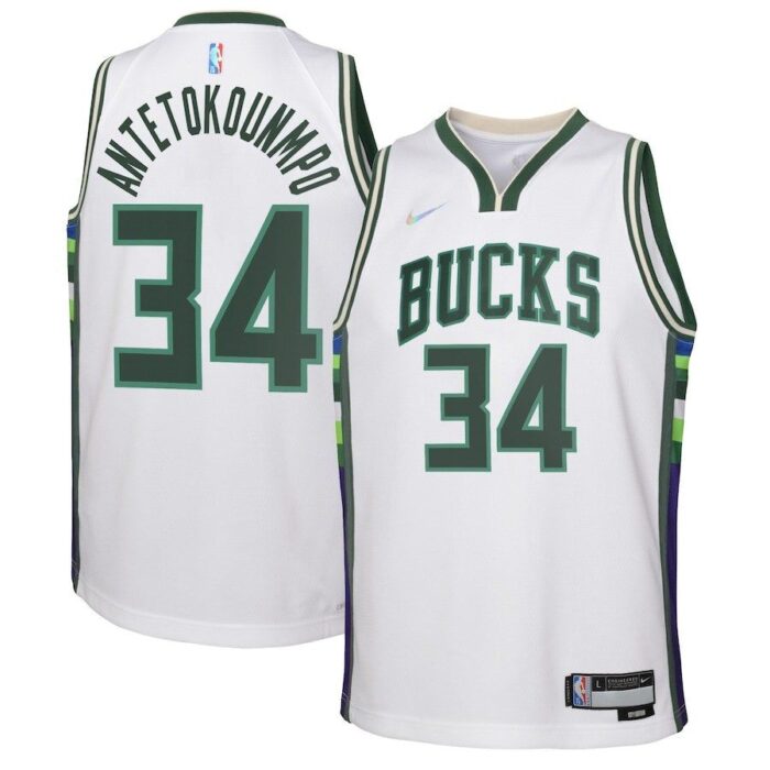 Milwaukee Bucks City Edition Shirt 2021 2022