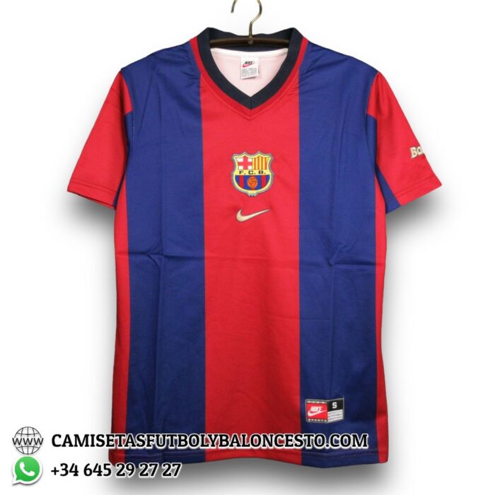 Barcelona Home Shirt 1998 1999