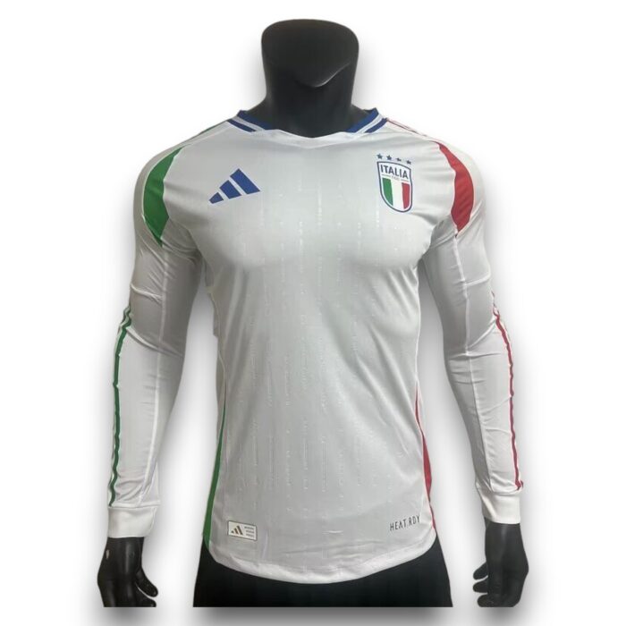 Italy Away Long Sleeve  2024 2025 Player Version