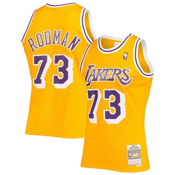 Los Angeles Lakers Dennis Rodman Mitchell & Ness Shirt