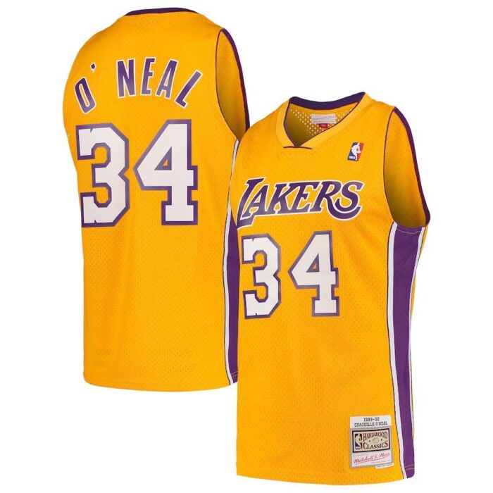 Los Angeles Lakers O'Neal Mitchell and Ness Shirt