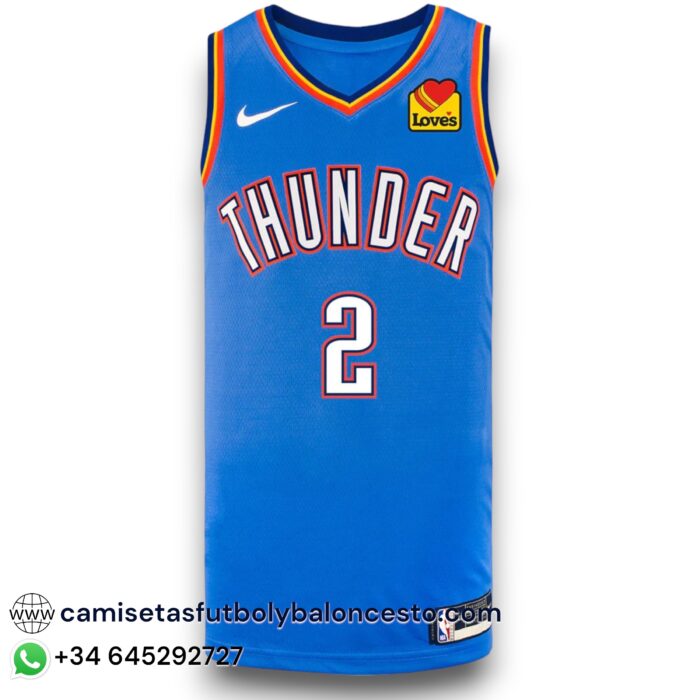 Oklahoma City Thunder Icon Shirt 2023 2024