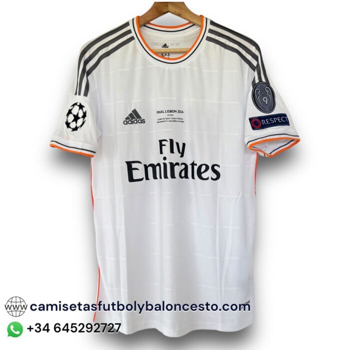 Real Madrid Home Final UCL Shirt 2013 2014