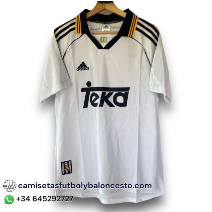 Real Madrid Home Shirt 1998 2000