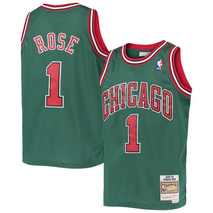 Chicago Bulls Derrick Rose Mitchell & Ness Shirt