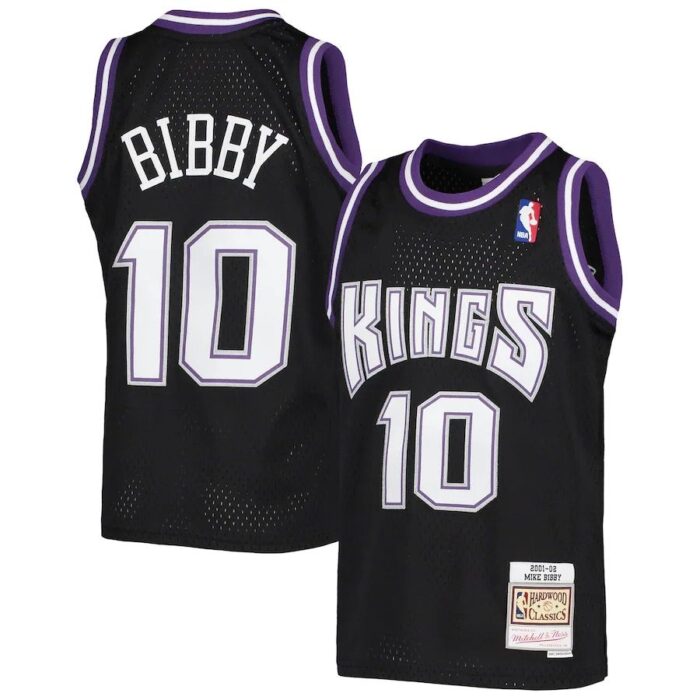 Sacramento Kings Mike Bibby Mitchell & Ness Shirt