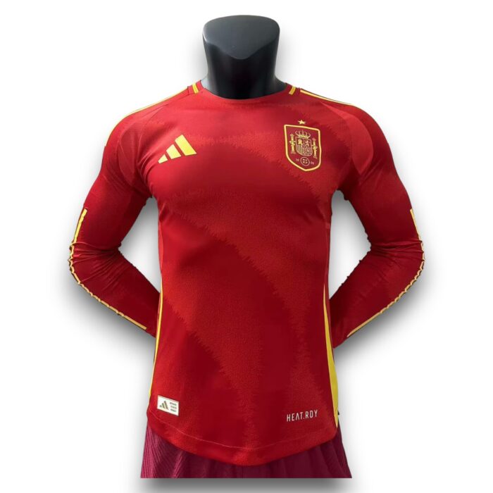 Spain Away Long Sleeve 2024 2025 Player Version