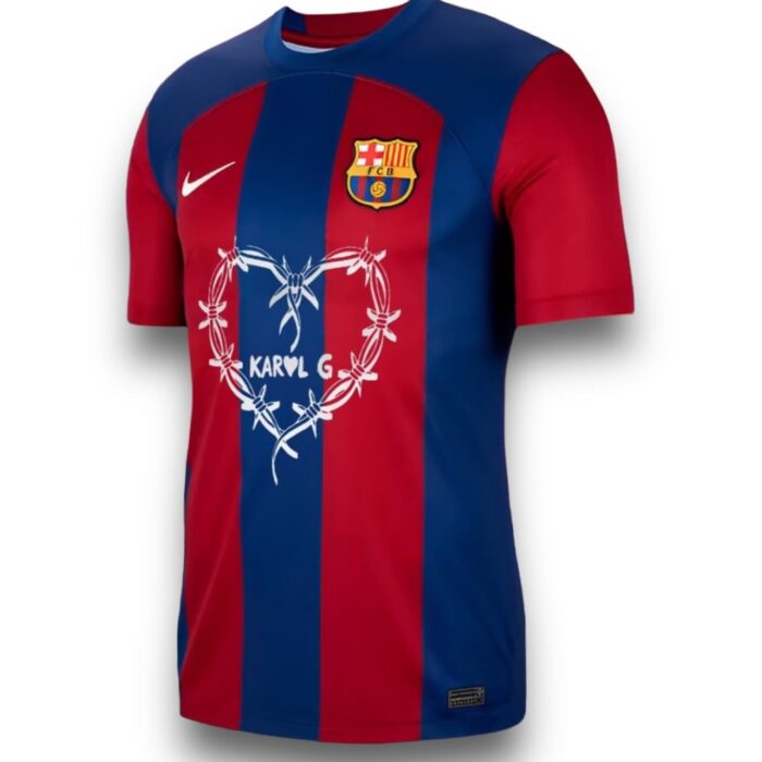 Barcelona x Karol G Home Shirt 2023 2024