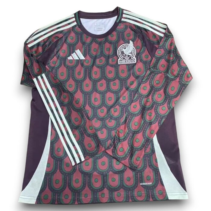 Mexico Away Long Sleeve Shirt 2024 2025