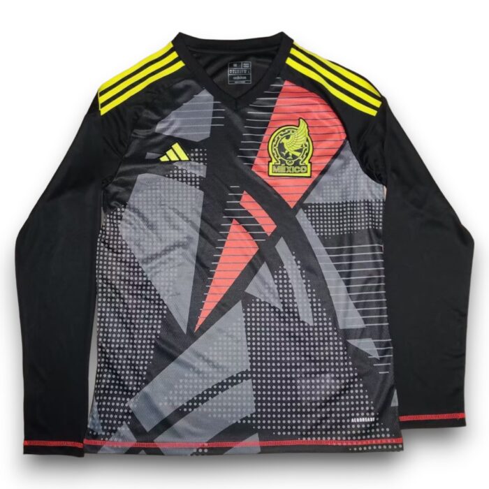 Mexico Home Long Sleeve Goalkeeper Shirt 2024 2025