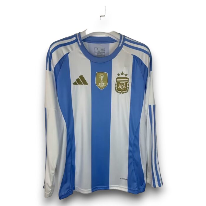 Argentina Home Long Sleeve Shirt 2024 2025