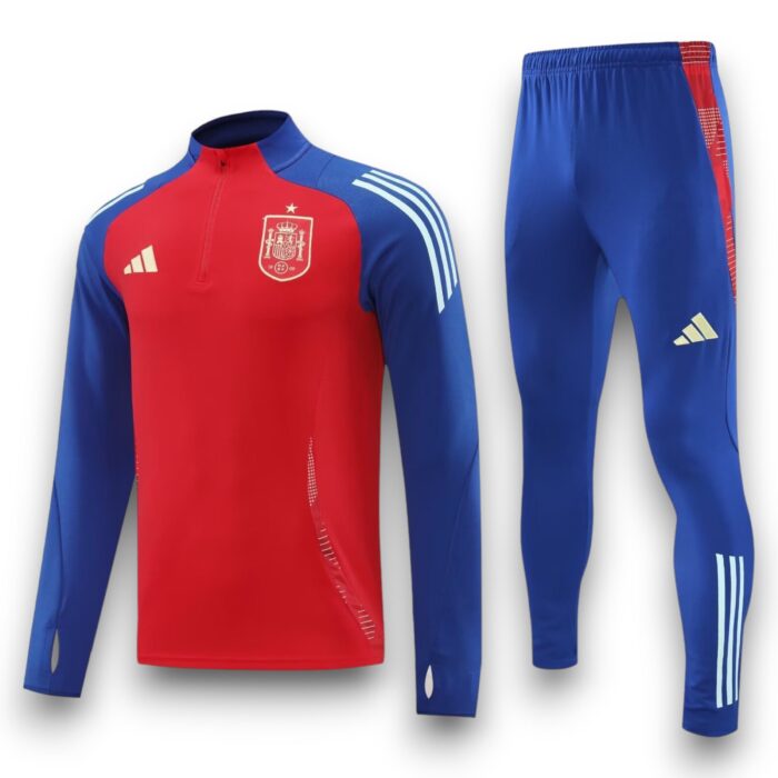 Spain Home Tracksuit 2024 2025 - Training