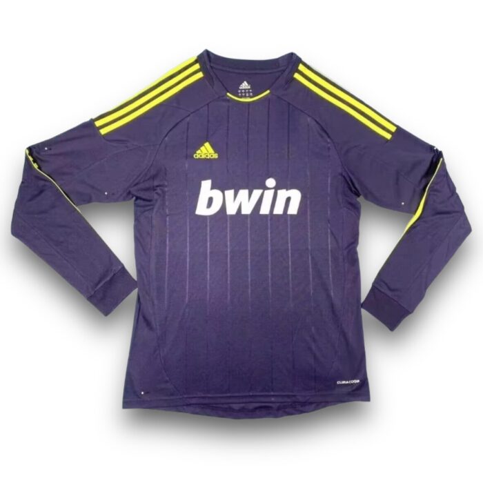 Real Madrid Away Long Sleeve Shirt 2012 2013