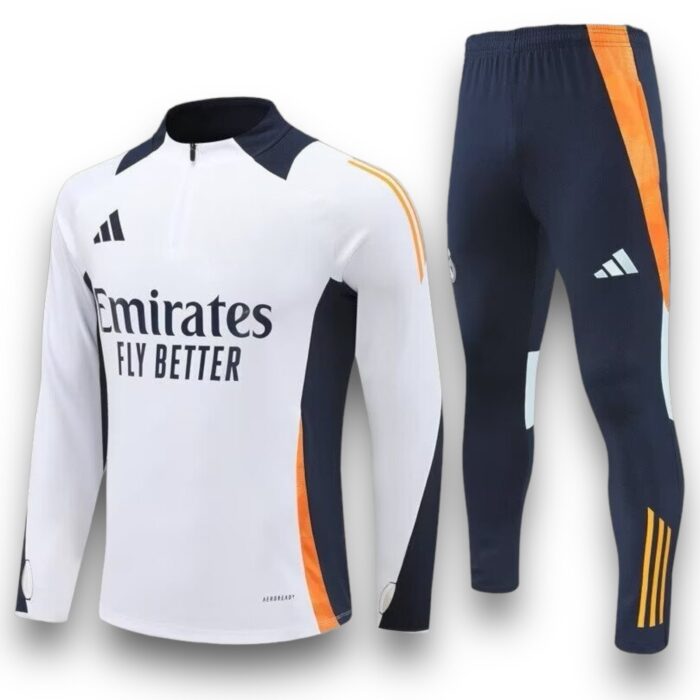 Real Madrid Away Tracksuit 2024 2025 - Training