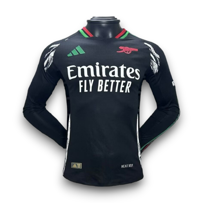 Arsenal Away Long Sleeve Shirt 2024 2025 - Version Player