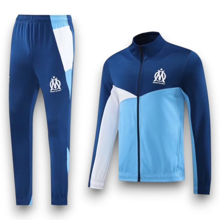 Olympique Marsella Alternative Tracksuit 2024 2025 - Zip