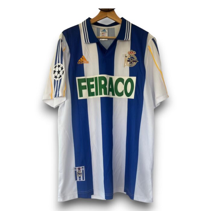 Deportivo La Coruña Home Shirt 1999 2000