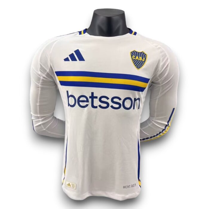 Boca Juniors Away Long Sleeve 2024 2025 Player Version