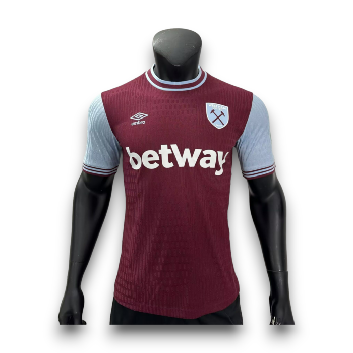 West Ham Home Shirt 2024 2025 - Version Player