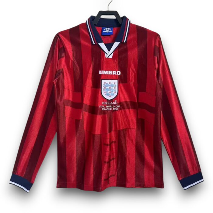 England Away Long Sleeve Shirt 1998