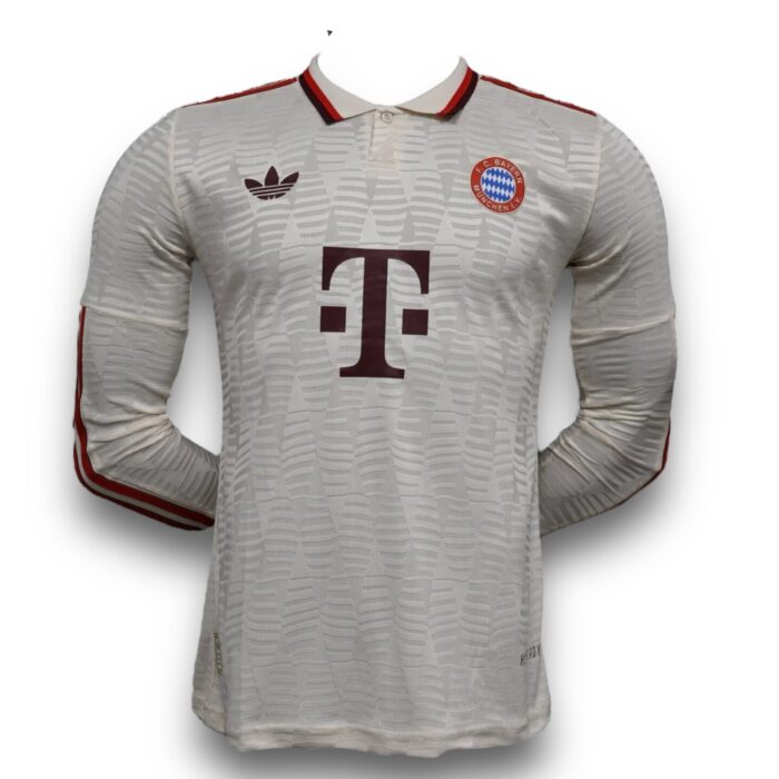 Bayern Múnich Alternative Long Sleeve Shirt 2024 2025 - Version Player