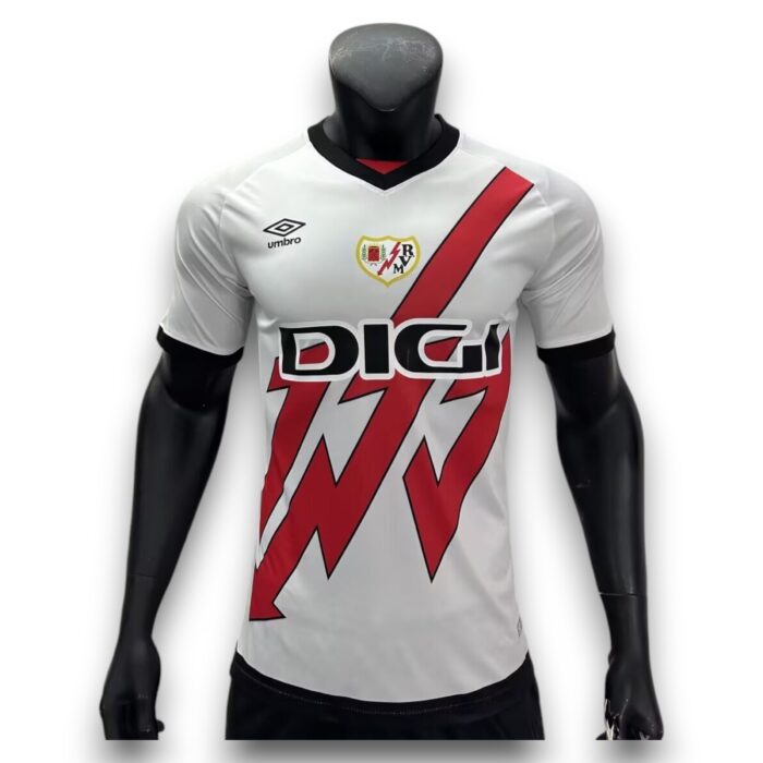 Rayo Vallecano Home Shirt 2024 2025 - Version Player