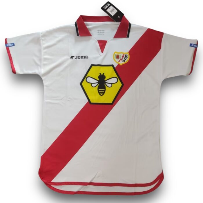 Rayo Vallecano Home Shirt 2001 2002