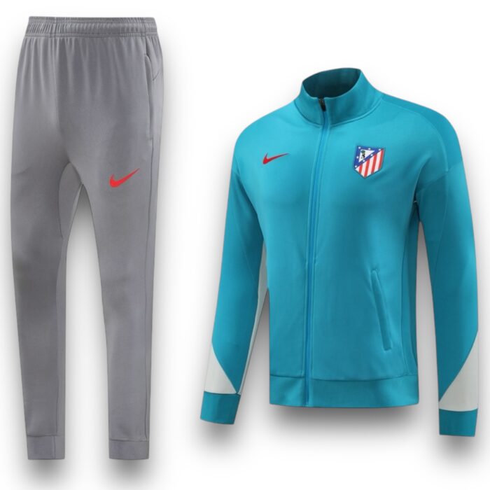 Atletico de Madrid Tracksuit 2024 2025 - Zip