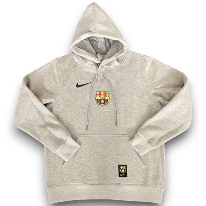 Barcelona Gray Hoodie 2024 2025