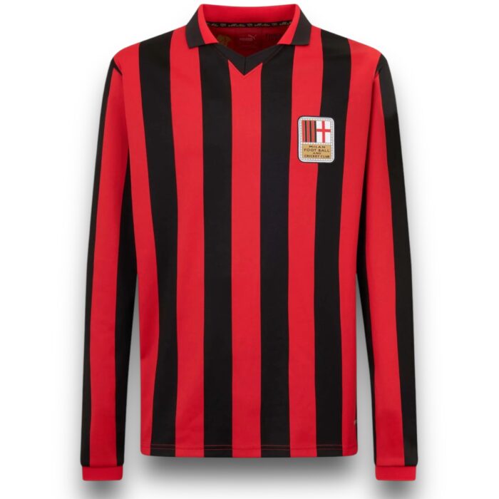 AC Milan Anniversary Long Sleeve Shirt 2024 2025