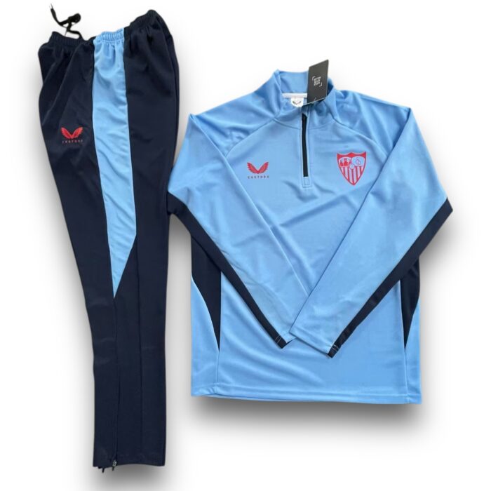 Sevilla Blue Tracksuit 2024 2025 - Training