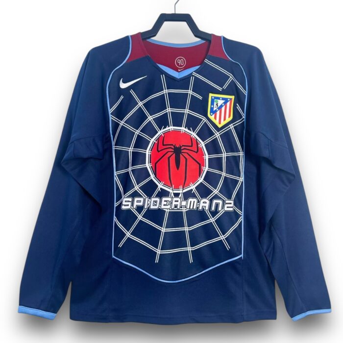 Atletico de Madrid Away Long Sleeve Shirt 2004 2005