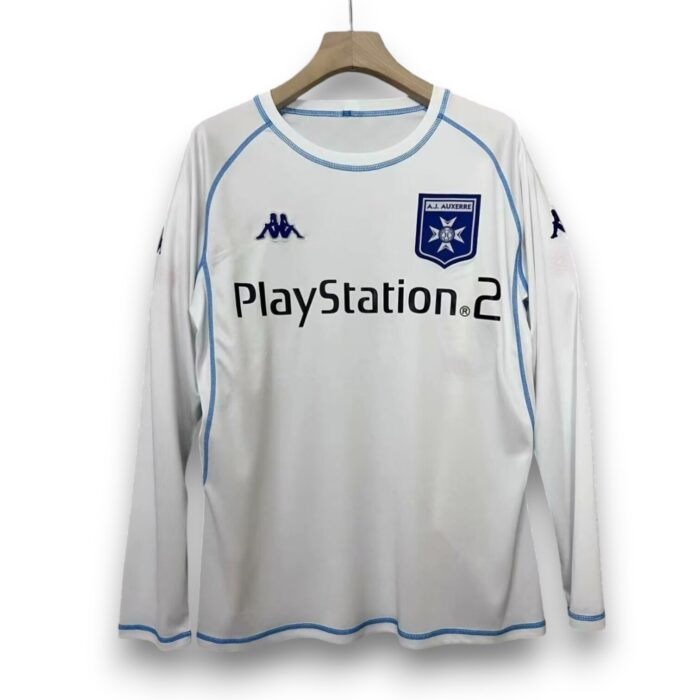 JC Auxerre Home Long Sleeve 2003 2004