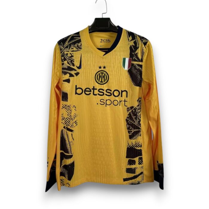 Inter de Milán Alternative Long Sleeve Shirt 2024 2025