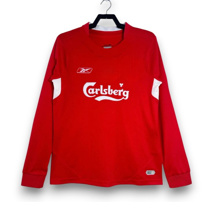 Liverpool Home Long Sleeve Shirt 2004 2005