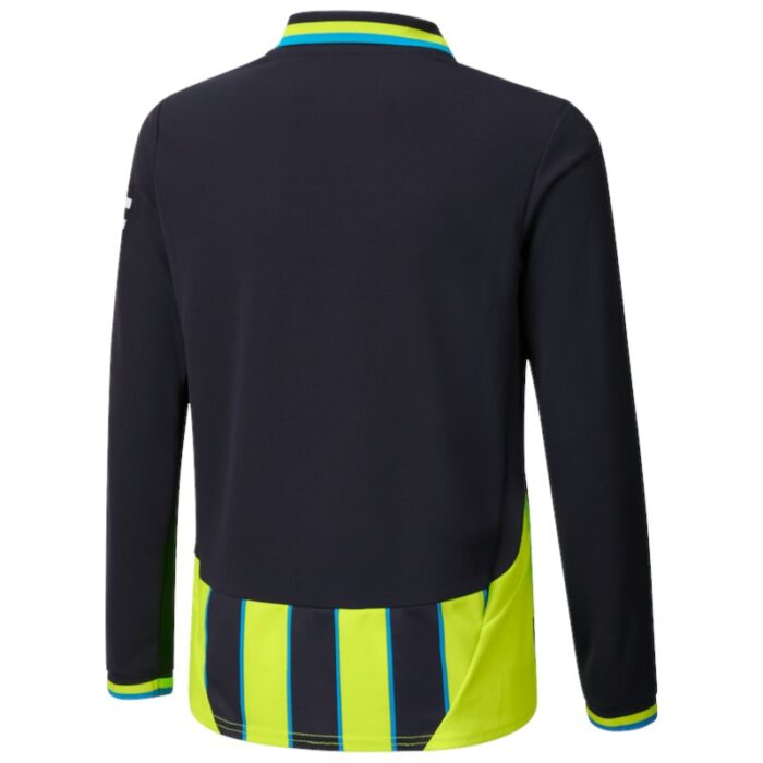 Manchester City Away Shirt 2024 2025 - Long sleeve - Image 2